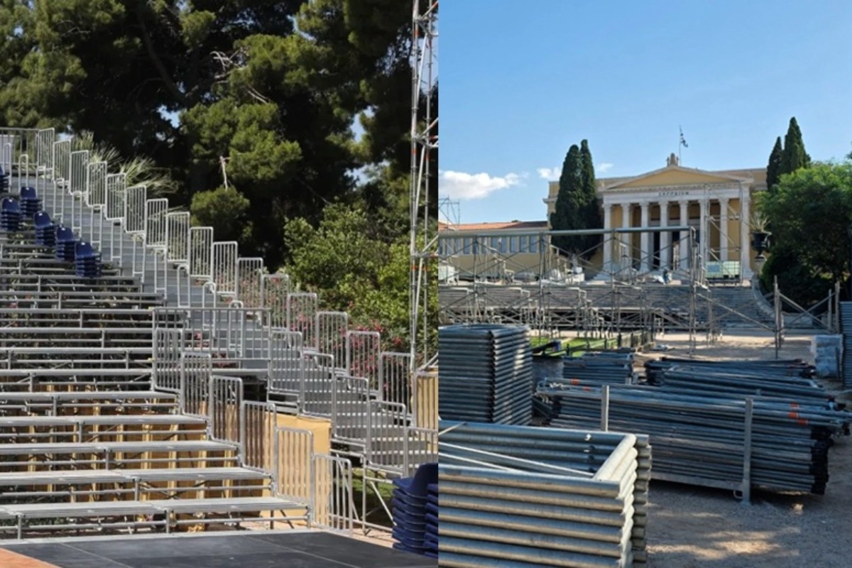 Γιατί ακυρώθηκε το Φεστιβάλ Ολυμπίων στο Ζάππειο: Ξηλώθηκε η εξέδρα μετά από αντιδράσεις