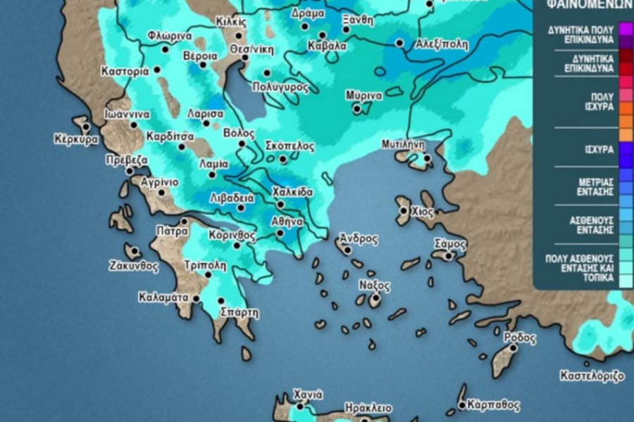 Ποιες περιοχές θα «χτυπήσουν» οι καταιγίδες εξπρές ακόμη και στην Αττική ‑ τι λέει ο Αρναούτογλου