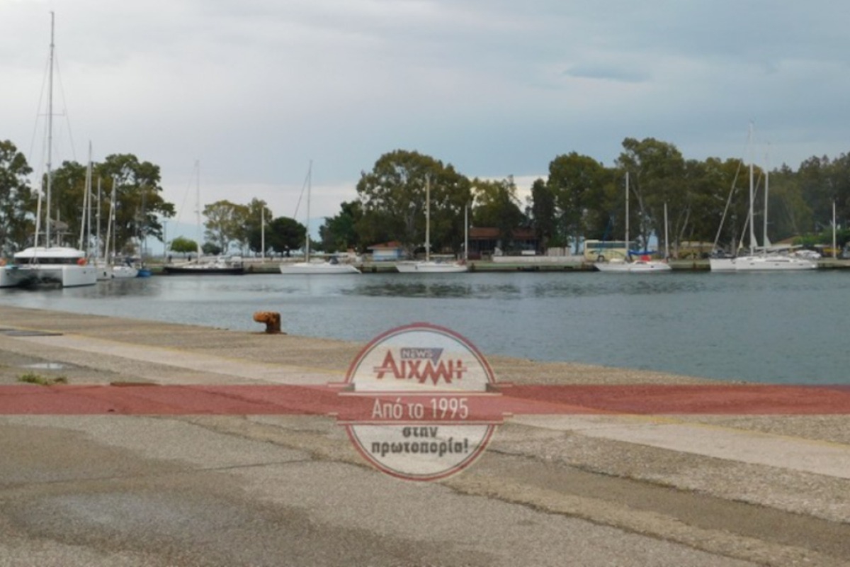 Νεκρός άνδρας στο Μεσολόγγι μετά από πτώση της μηχανής του στο νερό από την προβλήτα