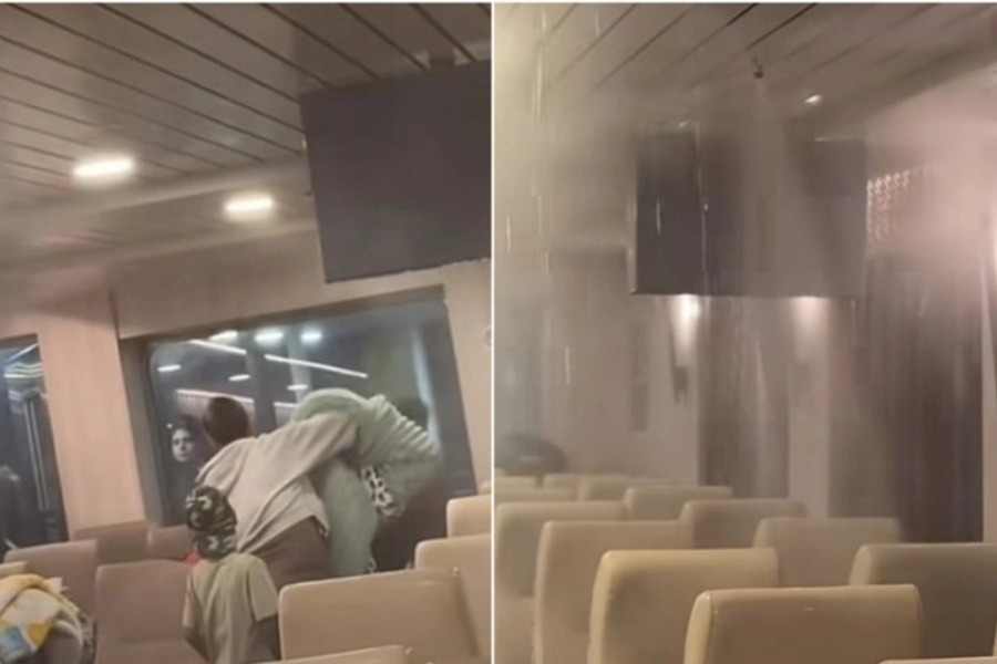 Ζημιές στο πλοίο «Νήσος Σάμος» από το τσιγάρο που άναψε Ρομά