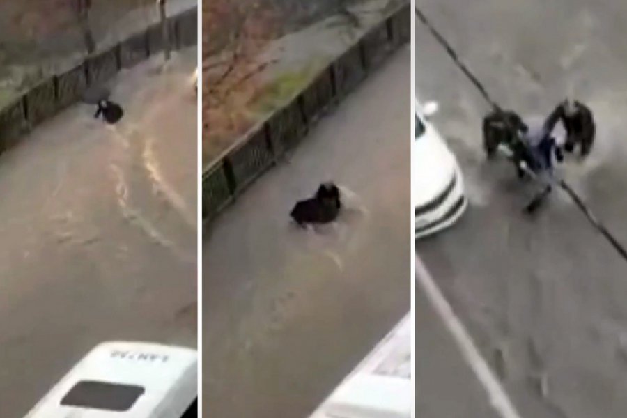 Σφοδρή κακοκαιρία πλήττει την Κωνσταντινούπολη: Γυναίκα παρασύρθηκε από τα νερά, δρόμοι‑ποτάμια, πλημμύρισαν σταθμοί του μετρό
