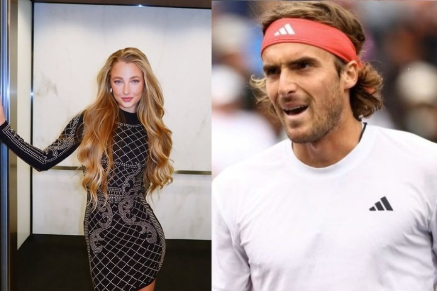 Στέφανος Τσιτσιπάς: «Έκλεψε» την παράσταση στο Μαϊάμι η νέα εντυπωσιακή σύντροφός του