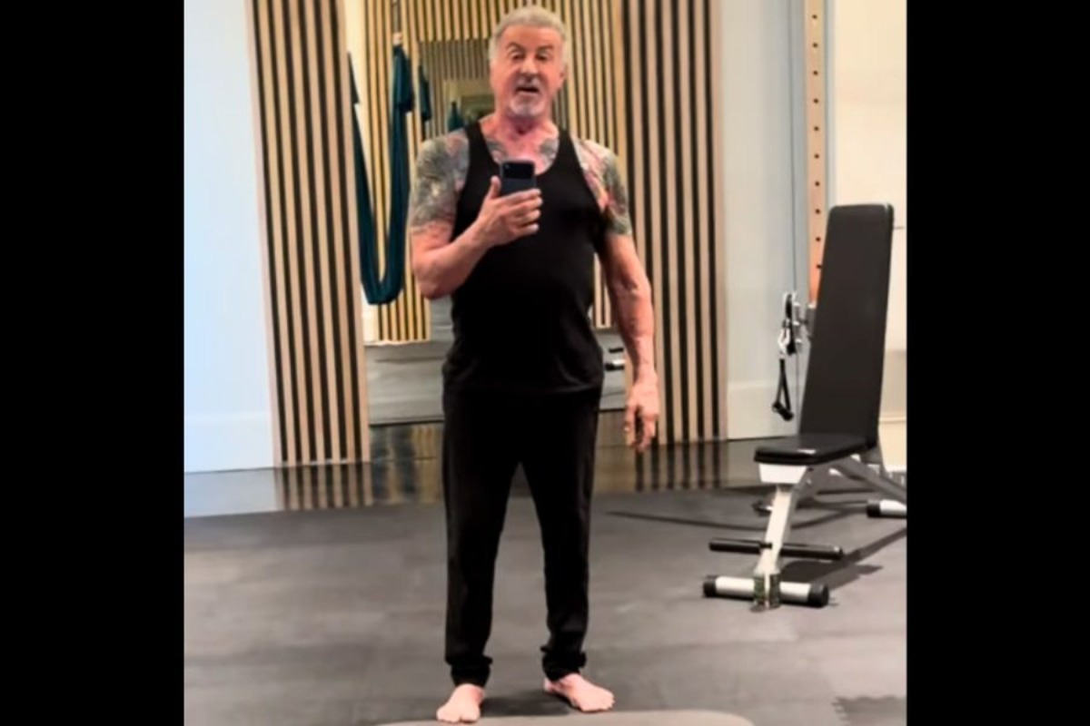 Ο Σταλόνε δεν σταματά να γυμνάζεται στα 79 του