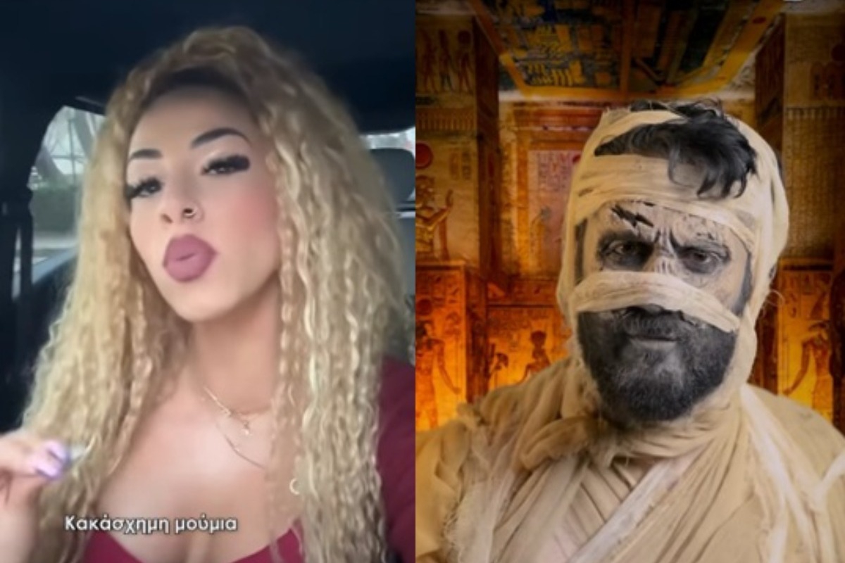 Ο Ατζαράκης «τσακώνεται» με τη Γιούσεφ ντυμένος «κακάσχημη μούμια του Φαραώ»