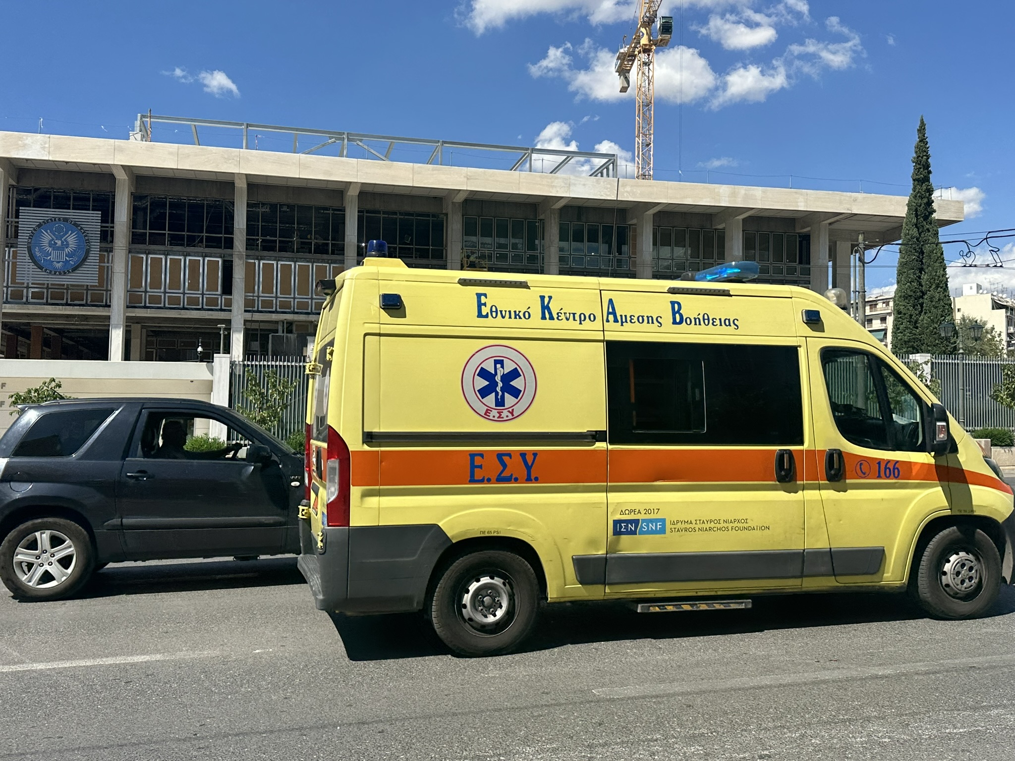 Λάρισα: 60χρονος έχασε τη ζωή του πέφτοντας από μπαλκόνι 5ου ορόφου
