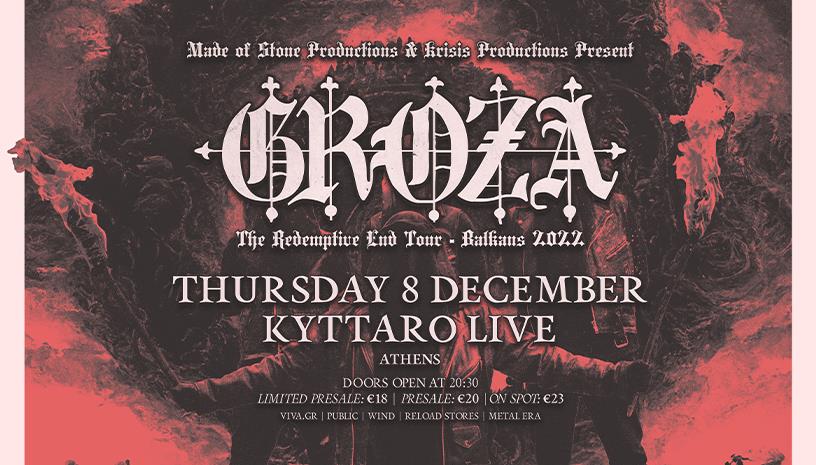 GROZA live in Athens