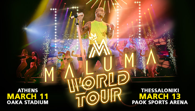 MALUMA LIVE IN GREECE