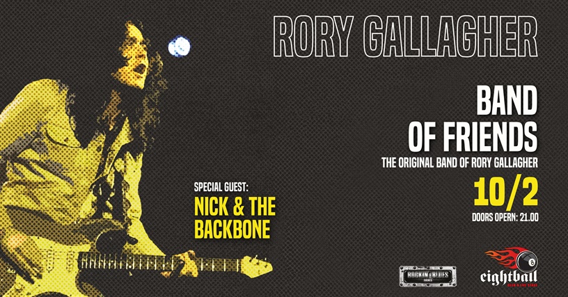 Rory Gallagher ‑ band of friends στη Θεσσαλονίκη