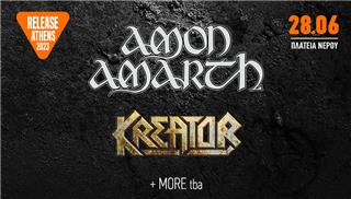 Release Athens 2023: Amon Amarth + Kreator