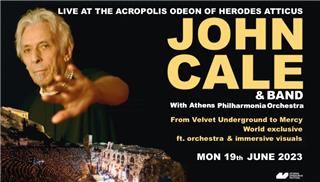 John Cale live στο Ηρώδειο