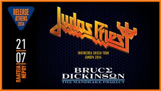 Release Athens 2024 / Judas Priest & Bruce Dickinson