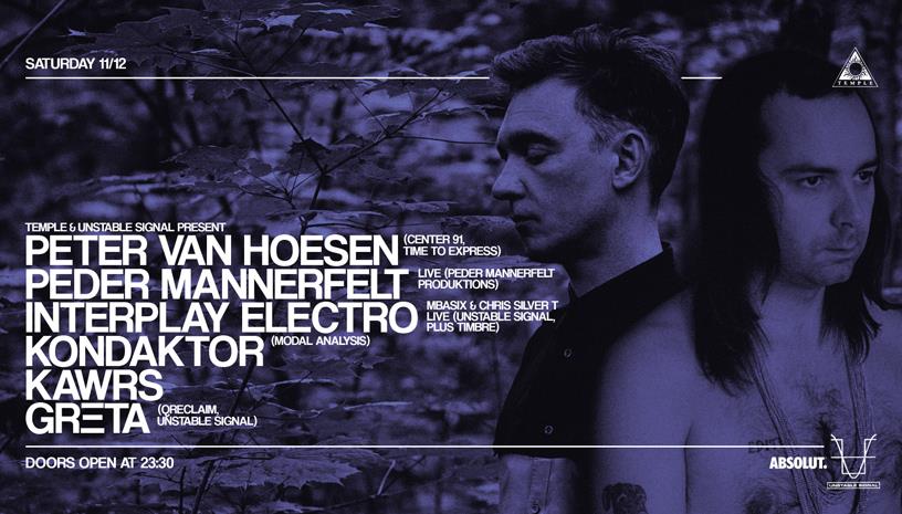 Unstable Signal w Peter Van Hoesen  more